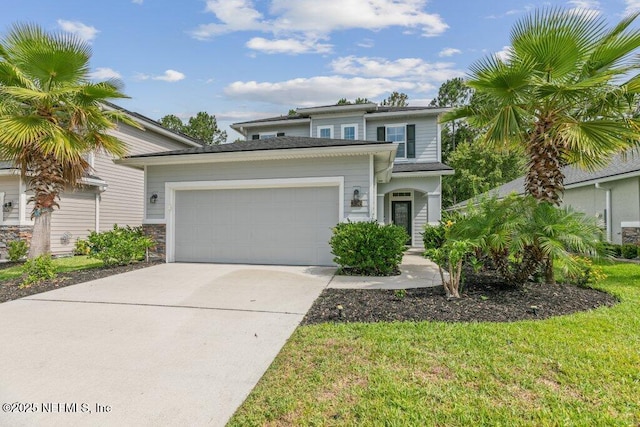 356 Heron Landing Rd, Saint Johns, FL 32259 - view of front of home featuring an attached garage and driveway
