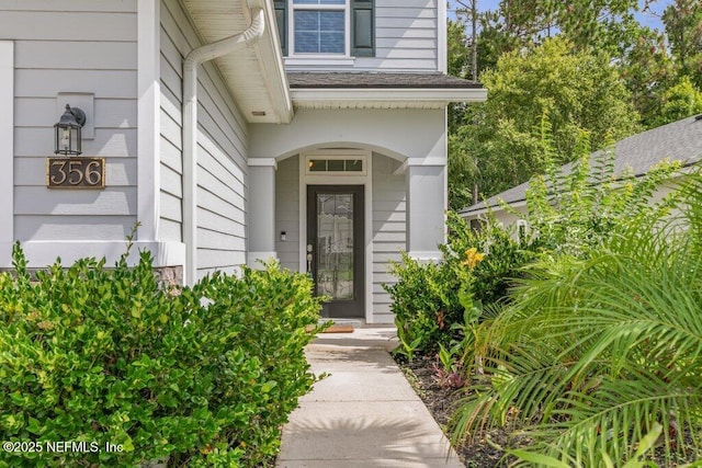 356 Heron Landing Rd, Saint Johns, FL 32259 - property entrance with a porch