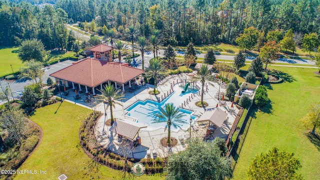 356 Heron Landing Rd, Saint Johns, FL 32259 - view of subject property featuring a pool