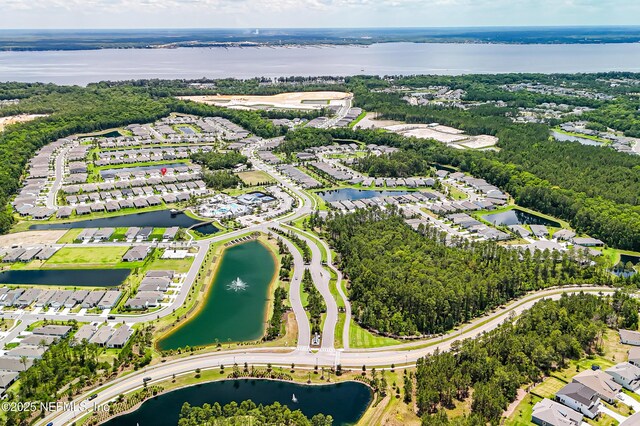 109 Fly Line Dr, Saint Johns, FL 32259 - aerial view of residential area featuring a nearby body of water