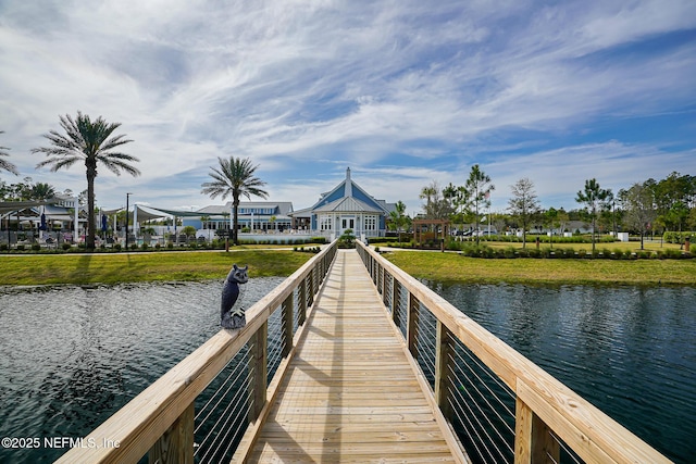 109 Fly Line Dr, Saint Johns, FL 32259 - dock featuring a water view