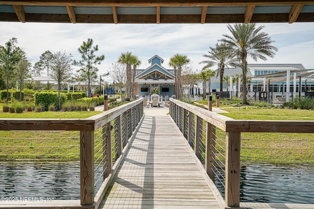 109 Fly Line Dr, Saint Johns, FL 32259 - dock with a water view