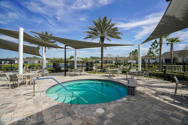 109 Fly Line Dr, Saint Johns, FL 32259 - view of swimming pool featuring a patio area, a pool, and outdoor dining space