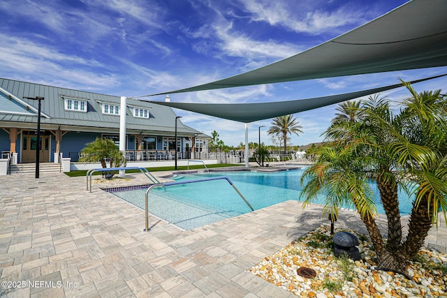109 Fly Line Dr, Saint Johns, FL 32259 - outdoor pool featuring a patio area