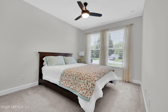 91 Rockhurst Trl, Jacksonville, FL 32081 - carpeted bedroom featuring baseboards and ceiling fan