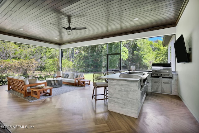 2790 Joe Ashton Rd, Saint Augustine, FL 32092 - view of patio / terrace with an outdoor hangout area and a deck