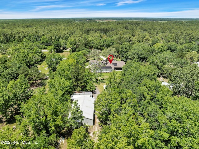 2790 Joe Ashton Rd, Saint Augustine, FL 32092 - drone / aerial view of a heavily wooded area