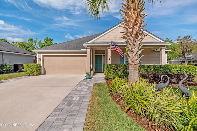 271 Roaring Brook Dr, Saint Augustine, FL 32084 - view of front of house with a garage and driveway