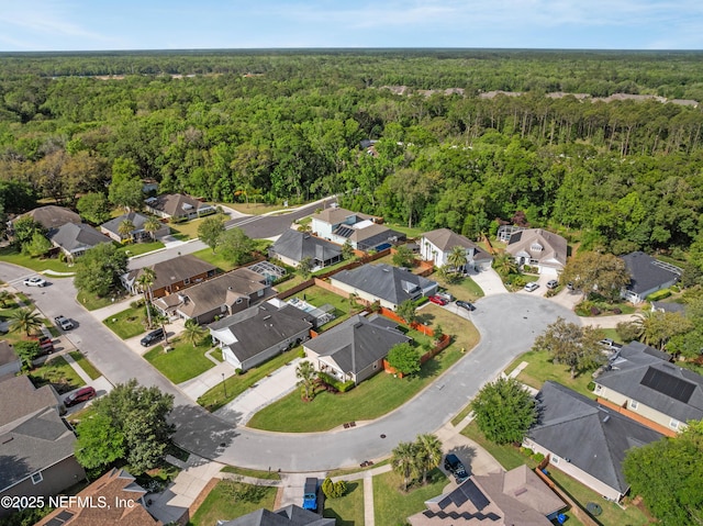 271 Roaring Brook Dr, Saint Augustine, FL 32084 - view of property location featuring a heavily wooded area and nearby suburban area