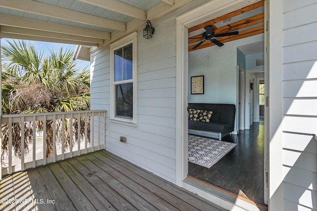 171 Twine St, Saint Augustine, FL 32084 - view of wooden terrace