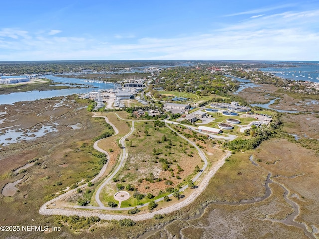 171 Twine St, Saint Augustine, FL 32084 - aerial overview of property's location with a large body of water