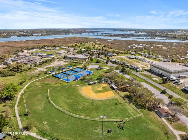 171 Twine St, Saint Augustine, FL 32084 - aerial view of a nearby body of water and a notable bridge