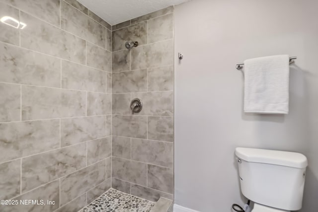 5916 Redberry Ln, Jacksonville, FL 32211 - bathroom featuring a tile shower and toilet