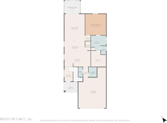 9053 Whinny Way, Jacksonville, FL 32219 - home floor plan