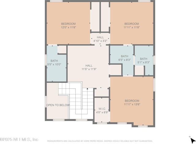 9053 Whinny Way, Jacksonville, FL 32219 - home floor plan