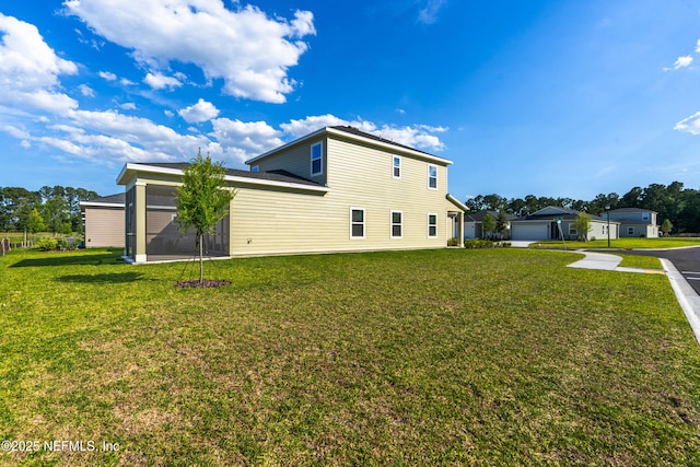 9053 Whinny Way, Jacksonville, FL 32219 - view of side of property featuring a yard