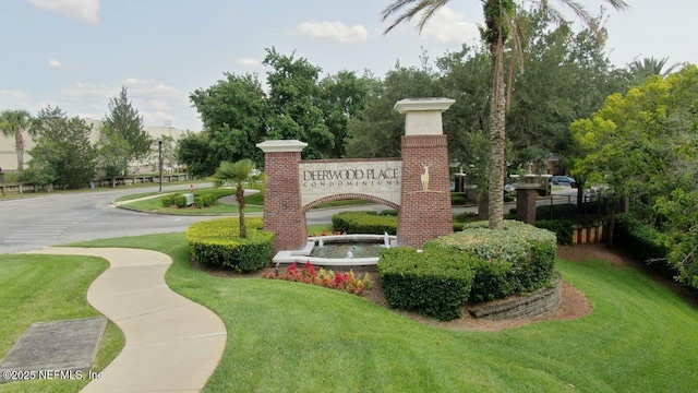 4480 Deerwood Lake Pkwy Unit 633, Jacksonville, FL 32216 - community / neighborhood sign with a lawn
