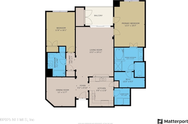 4480 Deerwood Lake Pkwy Unit 633, Jacksonville, FL 32216 - floor plan / room layout