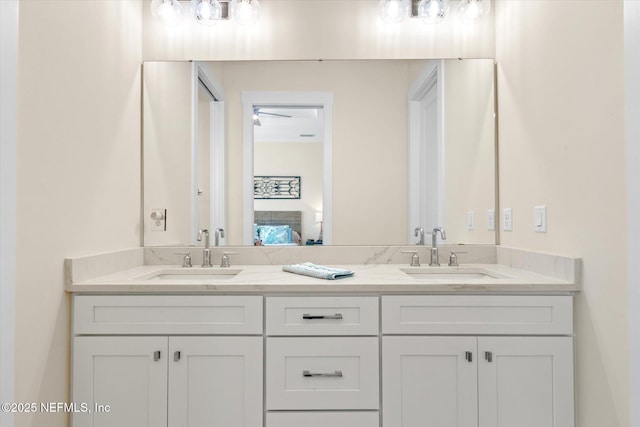 125 5th St, Saint Augustine, FL 32080 - ensuite bathroom featuring double vanity