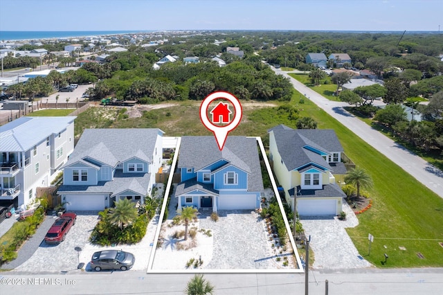 125 5th St, Saint Augustine, FL 32080 - aerial perspective of suburban area