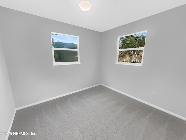 2926 Hunt St, Jacksonville, FL 32254 - unfurnished room featuring carpet, plenty of natural light, and baseboards