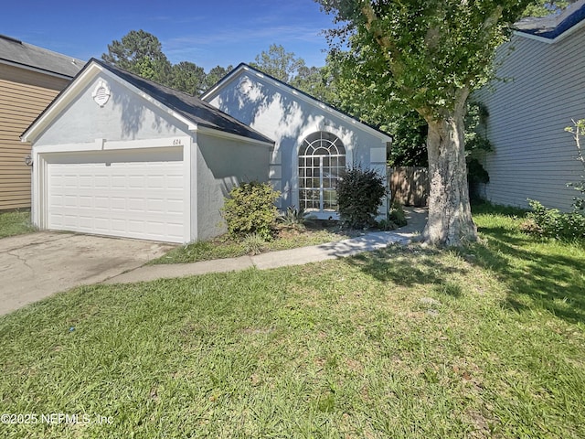 624 Staffordshire Dr, Jacksonville, FL 32225 - single story home featuring a front lawn, an attached garage, and driveway