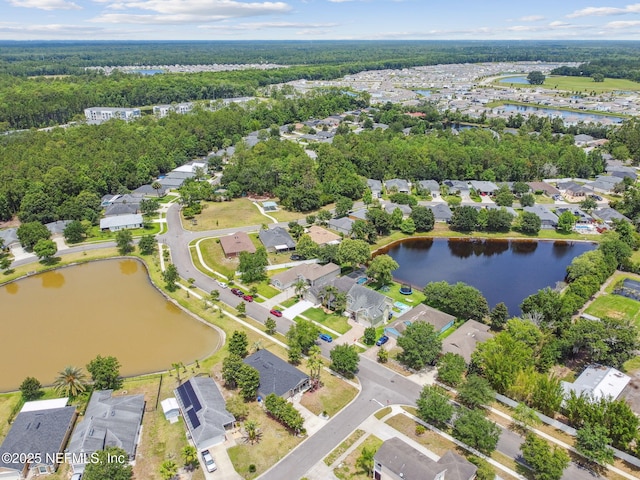 104 Twin Lakes Dr, Saint Augustine, FL 32084 - aerial overview of property's location with nearby suburban area and a large body of water