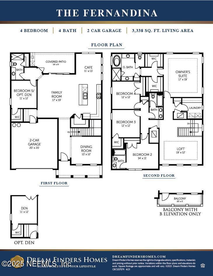 96124 Pirates Bluff Rd, Yulee, FL 32097 - home floor plan