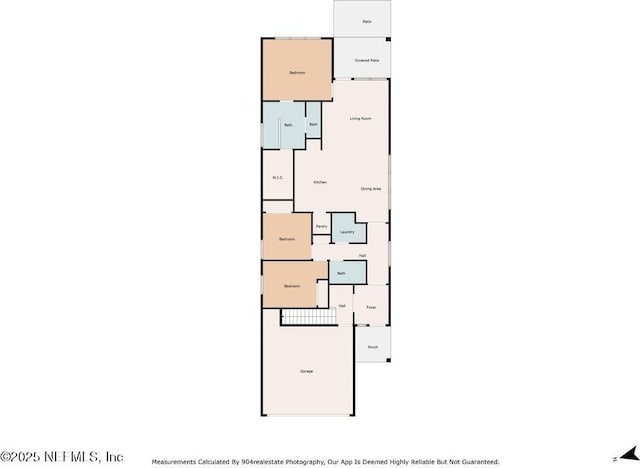 9789 Intellect Trl, Jacksonville, FL 32256 - floor plan / room layout