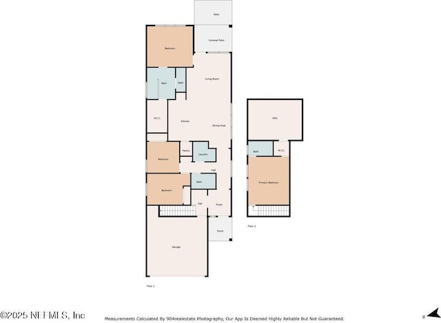 9789 Intellect Trl, Jacksonville, FL 32256 - floor plan / room layout