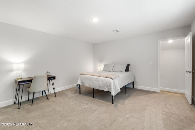 9789 Intellect Trl, Jacksonville, FL 32256 - carpeted bedroom featuring baseboards and recessed lighting