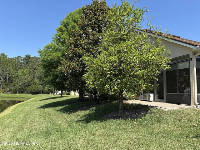 501 N Legacy Trl, Saint Augustine, FL 32092 - view of grassy yard featuring a water view and a patio