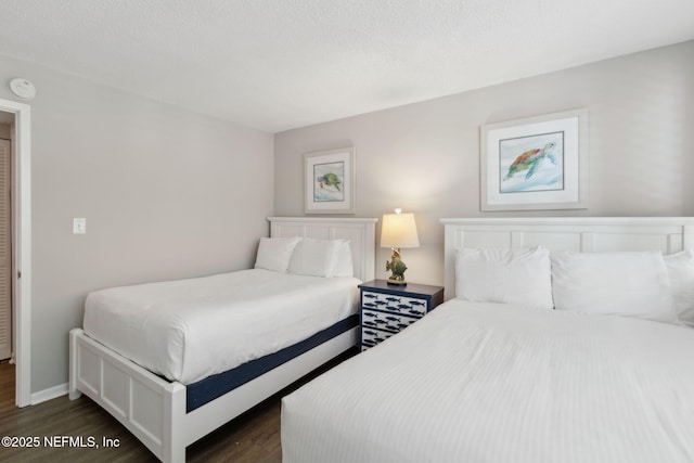 1165 Beach Walker Rd, Fernandina Beach, FL 32034 - bedroom featuring dark wood finished floors and baseboards