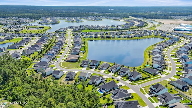 264 Windermere Way, Saint Augustine, FL 32095 - aerial view of property and surrounding area featuring nearby suburban area and a nearby body of water
