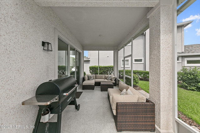 6547 Burnham Cir, Ponte Vedra Beach, FL 32082 - sunroom with an outdoor hangout area and healthy amount of natural light