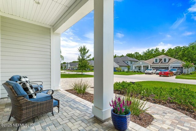 638 Windley Dr, Saint Augustine, FL 32092 - porch with a residential view