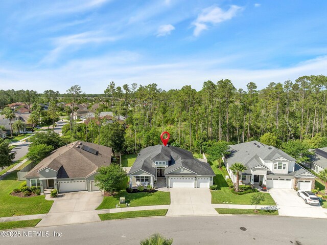 25 Carnauba Way, Jacksonville, FL 32081 - aerial perspective of suburban area