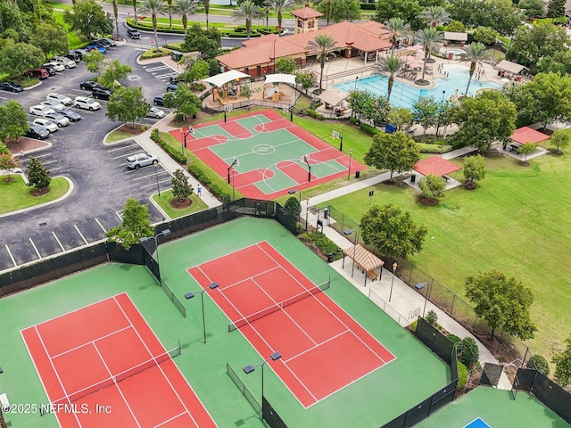 145 Thornloe Dr, Saint Johns, FL 32259 - drone / aerial view of a pool