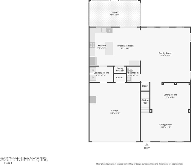 145 Thornloe Dr, Saint Johns, FL 32259 - property floor plan