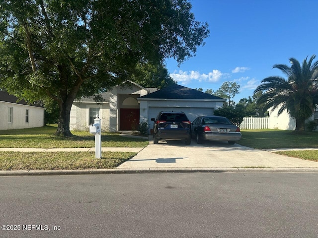 4396 Marsh Hawk Dr S, Jacksonville, FL 32218 - ranch-style house featuring concrete driveway and an attached garage