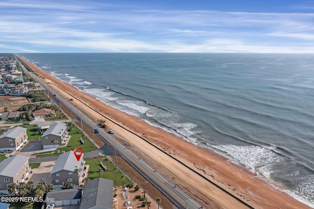 2898 Ocean Shore Blvd Unit 4020, Ormond Beach, FL 32176 - aerial view of waterfront with a beach