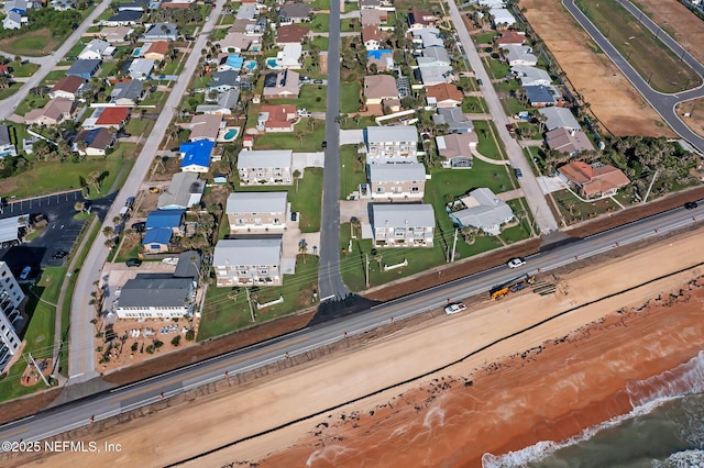 2898 Ocean Shore Blvd Unit 4020, Ormond Beach, FL 32176 - aerial view of property and surrounding area with nearby suburban area and a large body of water