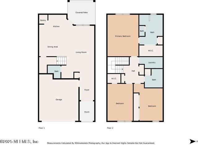 1684 Sanctuary Way, Fleming Island, FL 32003 - property floor plan