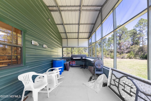 1895 Deer Run Rd, Saint Augustine, FL 32084 - sunroom / solarium featuring an outdoor hangout area
