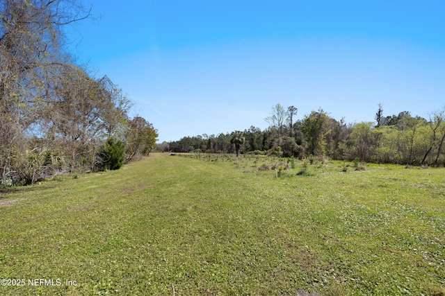 1895 Deer Run Rd, Saint Augustine, FL 32084 - view of green lawn featuring a view of rural / pastoral area