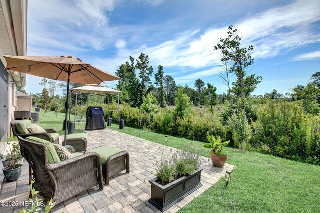 328 Falcon Quest Ln, Saint Augustine, FL 32095 - view of patio with area for grilling