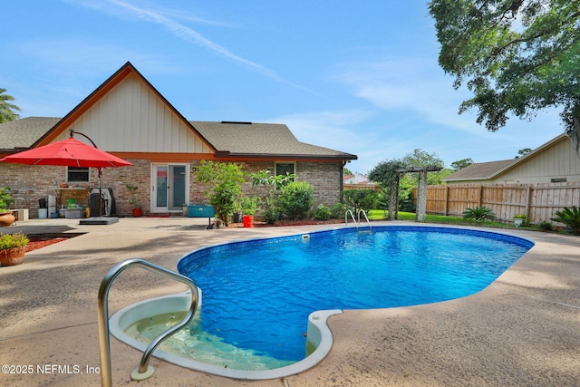 5604 Swamp Fox Rd, Jacksonville, FL 32210 - view of pool featuring a patio area