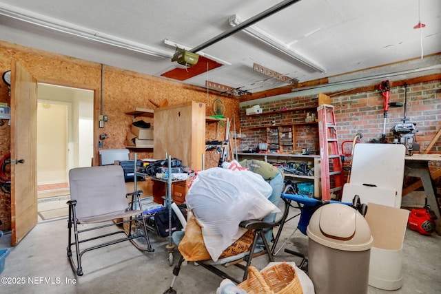 5604 Swamp Fox Rd, Jacksonville, FL 32210 - garage with a garage door opener