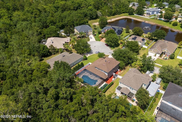 521 Cedar Arbor Ct, Saint Augustine, FL 32084 - view of property location with nearby suburban area, a large body of water, and a forest