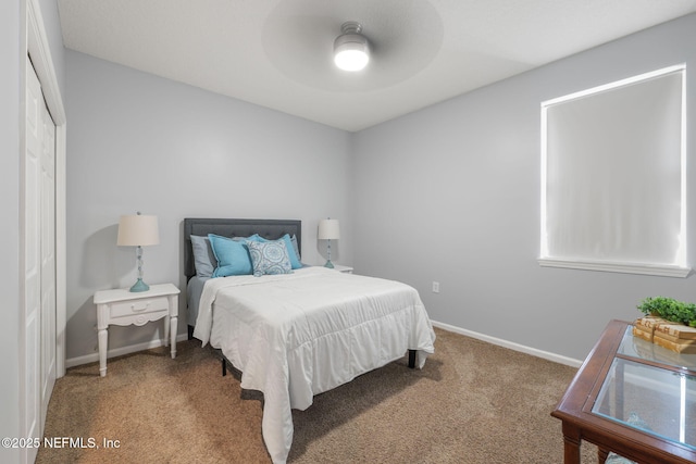 521 Cedar Arbor Ct, Saint Augustine, FL 32084 - bedroom featuring carpet, baseboards, and ceiling fan